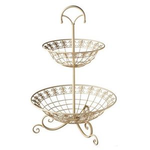 Metal Fruit <b>Basket</b> suitable for <b>large</b> fruit collections providing strong build quality and open layout for improved kitchen - Product Image 1