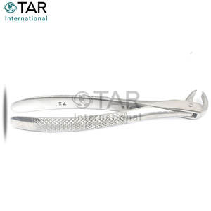 Fórceps de extracción de alta calidad Patrón inglés Raíces Molares Instrumentos médicos quirúrgicos dentales duraderos Extracciones dentales seguras - Product Image 3
