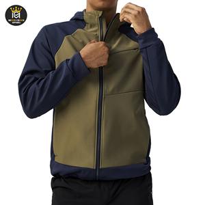 แจ็กเก็ตผ้านิ่มสำหรับผู้ชายเสื้อแจ็คเก็ตลำลองคอตั้งสำหรับฤดูหนาวโลโก้ตามสั่ง - Product Image 1