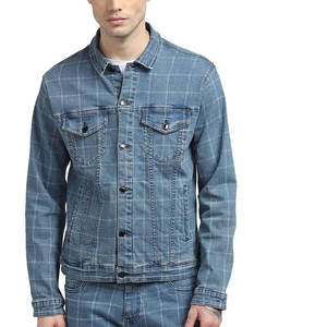 Veste en jean élégante pour hommes, tenue décontractée, vente en gros de veste en jean en coton de haute qualité, veste en jean personnalisée pour hommes - Product Image 2
