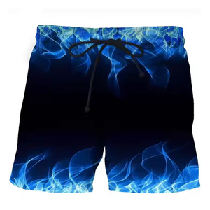 Shorts de Playa para Hombre de Alta Calidad, Secado Rápido, Resistentes al Viento, Estampado Floral, ODM, Sublimación, Tela de Lona 100% Algodón - Product Image 2