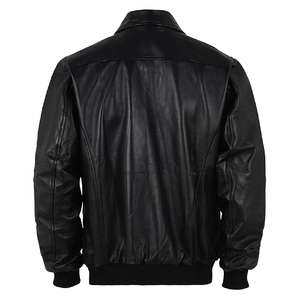 Chaqueta de cuero de diseño de moda de alta calidad para hombre de primera calidad - Product Image 6