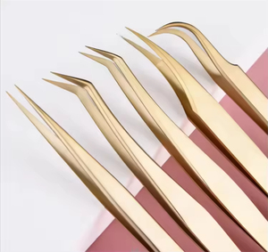 Pinzas de belleza ergonómicas ligeras para un cuidado perfecto de cejas, Aplicación de pestañas y uso de maquilladores - Product Image 3