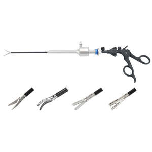 Best Seller 5mm Laparoscopic Instrument Manual Power Source Factory Price <b>Scissors</b> Forceps Grasper <b>Safety</b> Standard-MOL - Product Image 1