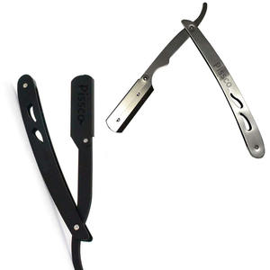 Fabricante líder Pissco de navajas de afeitar rectas de acero inoxidable personalizadas con logotipo, navajas de afeitar para hombre de acero inoxidable, 1 pieza. - Product Image 2