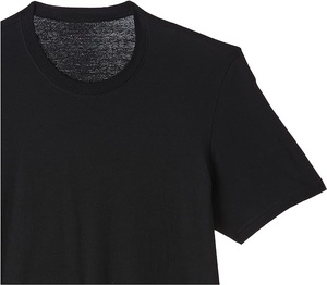 เสื้อยืดผู้ชายแขนสั้นสีทึบแห้งเร็วสั่งได้ - Product Image 2