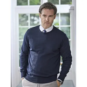 Custom Men's <b>Crew</b> <b>Neck</b> <b>Sweatshirt</b> for Promotional Merchandising - Product Image 2