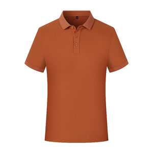 Polo de manga corta con botones clásico personalizado de alta calidad, Polo de golf bordado personalizado al por mayor - Product Image 4