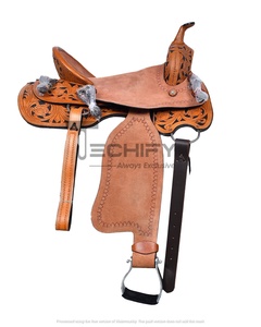 Conjunto de Cabezada y Pechera de Cuero Genuino Estilo Western, Equipo para Caballos, Accesorios para Caballos, Producto Ecuestre - Product Image 1