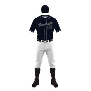 Uniforme de baseball sportif décontracté personnalisé 2026, meilleure qualité, logo personnalisé imprimé, nouveau design, uniformes de baseball personnalisés, service OEM - Product Image 2