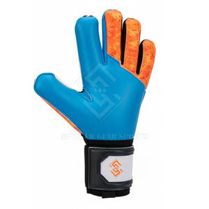 Gants de gardien de but en latex de haute qualité avec logo personnalisé, fermeture à crochets antidérapante, ajustement confortable pour les sports masculins - Product Image 3
