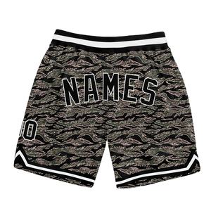 Pantalones Cortos de Baloncesto para Hombre, Personalizables con Nombre y Número, Ropa Deportiva para Equipos, con Cintura Elástica, para Fabricación de Ropa Deportiva al por Mayor OEM - Product Image 1