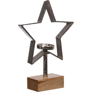 Portavelas de estrella de madera de mango artesanal, portavelas decorativo para decoración del hogar y ocasiones festivas, precio asequible - Product Image 4