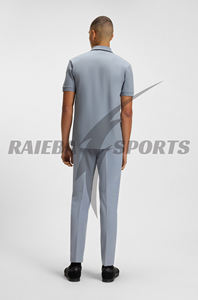 Polos de Lujo de Diseñador 2026, con Cierre de Cremallera, de Algodón Transpirable, para Hombre, Hechos a Medida, MOQ Bajo, Producto OEM, Gran Venta - Product Image 4