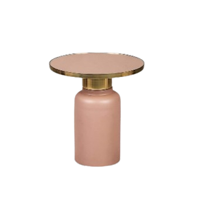 Table d'appoint en métal enduit de poudre brillante cuisine chambre bureau manufacture Table de chevet d'extrémité de café directe pour salon - Product Image 1