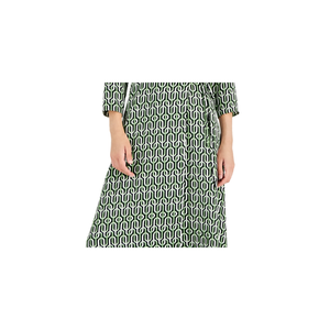 Abito Elegante Alfani da Donna con Maniche al Gomito in Raso Verde con Decorazioni a Diamante, Lavabile, Taglia 2XL per Occasioni Speciali ed Eventi - Product Image 3