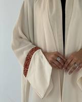Vente en gros d'Abaya pour femmes, robe de prière islamique turque longue, en soie satinée de luxe, anti-rides, faite à la main, de haute qualité, petite taille