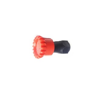 Ugello Manuale in Acciaio Inossidabile con Punta Rossa, Struttura Angolare, Compatibile con N816 Rif. 449701 - Product Image 1