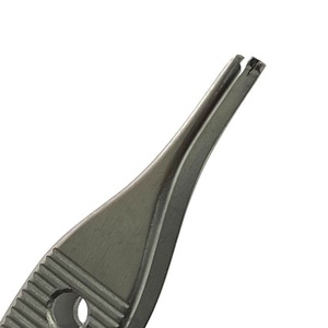 Adson Forceps Instruments 12.5cm Fine Adson Tissue Forceps Micro Plain Straight Diamond Dusted Tissue Tweezer Pliers Dental - Product Image 2