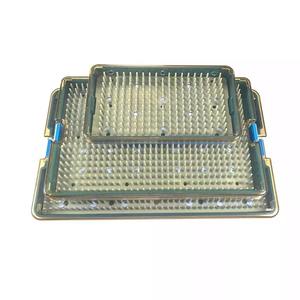 Large PPSU Microsurgical Instrument Box Disinfection Sterilization Box with <b>Silicone</b> <b>Pad</b> CE Certified ISO Approved - Product Image 4