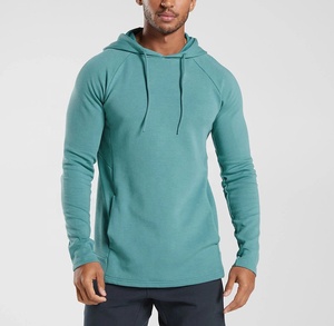 New Fashion Regular Fit Polyester/Cotton Hooded Pullover High Quality <b>Thick</b> <b>Fleece</b> Custom Men's Hoodies Spring Plain Dyed - Product Image 1