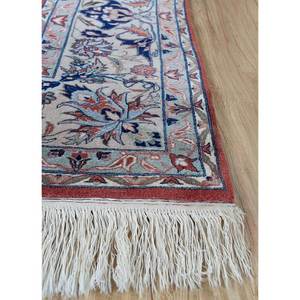 Alfombras de Lana Anudadas a Mano Aalam, Diseño Floral Abstracto Rojo Naranja, Estilo Boho para el Hogar, Dormitorio, Sala de Estar, Pasillo Rectangular -Pae-4436 - Product Image 4