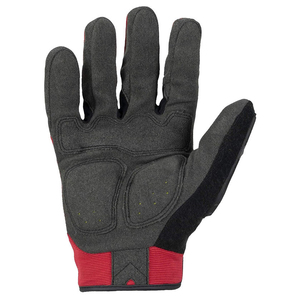Gants de sécurité à contraste de couleur blanc, noir et marron, prix d'usine, design haut de gamme, matière en cuir, gants anti-impact - Product Image 1