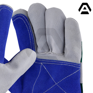 Gants de gréement d'extérieur et industriels, cuir avec revêtement antidérapant, protection durable pour le travail à la main BY AMAZING INDUSTRIES - Product Image 3