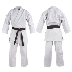 Uniforme de Karate 100% Algodón, Kimono Gi, Diseño Personalizado con Bordado, Traje de Karate para Adultos y Niños, Blanco y Negro - Product Image 3