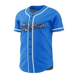Nouvel uniforme de baseball imprimé par sublimation personnalisé OEM Uniforme de baseball de bonne qualité pour hommes - Product Image 3