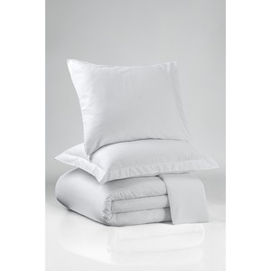 ชุดผ้าห่มนวมโรงแรมริซัส ซีรีส์ 83 เส้นด้ายคอตตอนซาติน ลายทาง 0.5 ซม. - Product Image 2