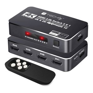 Commutateur HDMI 5-en-1 5 ports IDATA HDMI 2.0 4K 60Hz Noir - Product Image 1