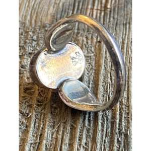 Navajo Opal & Sterling <b>Silver</b> <b>Ring</b> Size 5.75 Rhodium & Gold Plated Set with Gemstone for <b>Men</b> Everyday Wear - Product Image 5