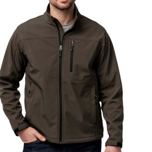 Chaqueta Softshell Ligera y Duradera para Hombre, con Capucha, Forro Polar Transpirable, Cierre de Cremallera, para Uso en Exteriores en Invierno - Product Image 2