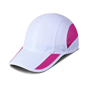 Gorra de golf de 6 paneles de poliéster 100% Color sólido con logotipo bordado 3D Sombrero de camionero deportivo de malla de espuma en blanco para hombres - Product Image 2