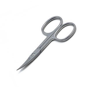 Tijeras profesionales para cutículas, acabado Dall, hoja curva, Tijera para cutículas de uñas de belleza de acero inoxidable para alemanes - Product Image 3