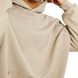 Sudaderas Extra Grandes para Hombre, 100% Algodón, Impermeables, Antiencogimiento, Diseño Personalizado, Logotipo Impreso, Tejido de Punto Sólido - Product Image 4