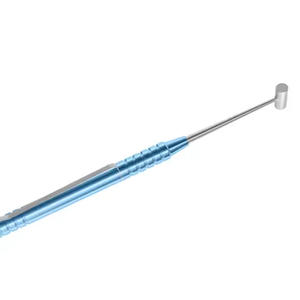 Dépresseur scléral à double extrémité en acier inoxydable Instrument de microchirurgie manuelle des yeux Procédures de chirurgie ophtalmique de précision CE - Product Image 2