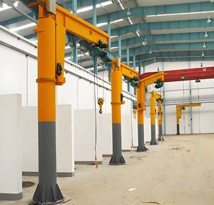 Grúa Giratoria de Columna Pequeña de 360 Grados, Portátil, de 0.5 Toneladas, 1 Tonelada, 2 Toneladas, 3 Toneladas, en Venta, Grúa Giratoria para Taller y Construcción - Product Image 5