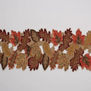 Handmade Embroidered Beaded Runner Placemat Set Home Wedding Decorative Table Mat Non-Harsh <b>Slate</b> <b>Coasters</b> - Product Image 1