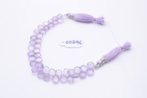 สร้อยลูกปัดอเมทิสต์สีชมพูธรรมชาติสีเงินสเตอร์ลิงสำหรับงานแต่งงานงานหมั้นทำด้วยมือลูกปัดลูกปัดพลอยสีชมพูธรรมชาติสีเงิน925 - Product Image 6