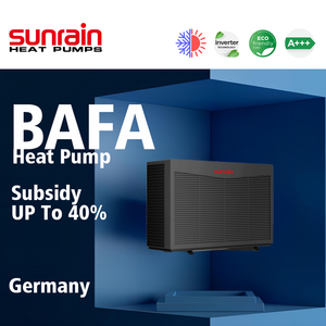 Sunrain R290 12kW Fuente de aire Inversor de CC completo EVI Calefacción Refrigeración y DHW <span class=keywords><strong>Calentador</strong></span> de aire a agua A +++ WIFI APP Bomba de calor monobloque - Product Image 5