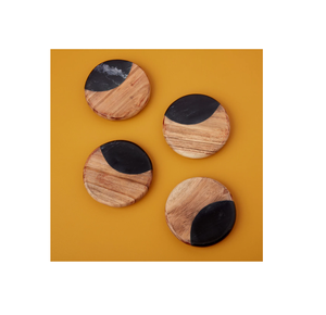 Cuchara de cocina de madera y mármol tallada a mano con reposapiés Cucharas de mezcla de madera hechas a mano Soporte de cuchara para utensilios de cocina - Product Image 2