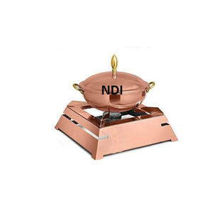 Decorative Restaurant Equipment Chafing Dish Hand Engraved Design Buffet Food Warmer Chafing Dish Customized Shape - Product Image 4