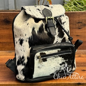 กระเป๋าหนังวัวแท้สำหรับผู้ชายและผู้หญิง, กระเป๋ากีฬาลำลองความจุขนาดใหญ่กระเป๋าเป้เดินทางกระเป๋าเป้สะพายหลัง - Product Image 1