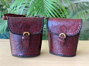 Women <b>Unique</b> Bag Handmade Buffalo Leather Sling Bag <b>Handbag</b> Shoulder Bag - Product Image 2