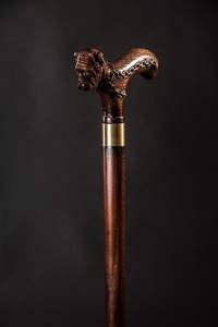 VARNISHED 15 YEARS TRADITION Factory Custom UNIQUE Design Popular 122cm Varnished Camping Wooden Hiking <b>Pole</b> Walking Stick - Product Image 5