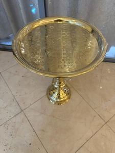 Indian Exporter Brass Side <b>Table</b> Minimalist for Modern Living Rooms Available at Affordable Price from India - Product Image 4