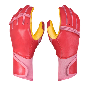 Guantes de Bateo Profesionales de Béisbol y Sóftbol de Dedo Completo, Transpirables, Ligeros, Duraderos, Antideslizantes en la Palma, Personalizables para Mano Izquierda/Derecha - Product Image 3