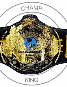 Cinturones de Campeonato Personalizados! Cinturón de Campeonato Mundial de Lucha Libre - Product Image 4